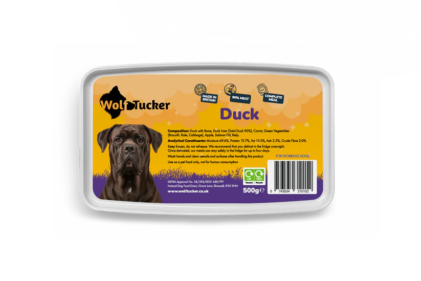 Wolf Tucker Duck Meal 500g