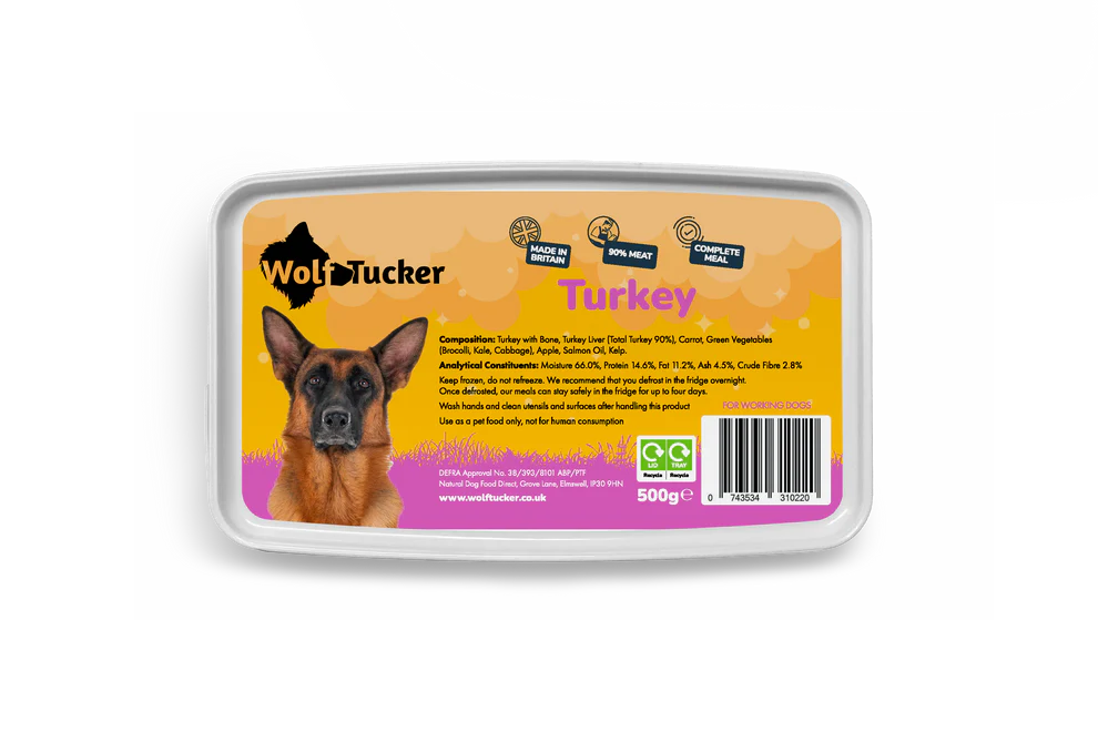 Wolf Tucker Turkey Meal 500g
