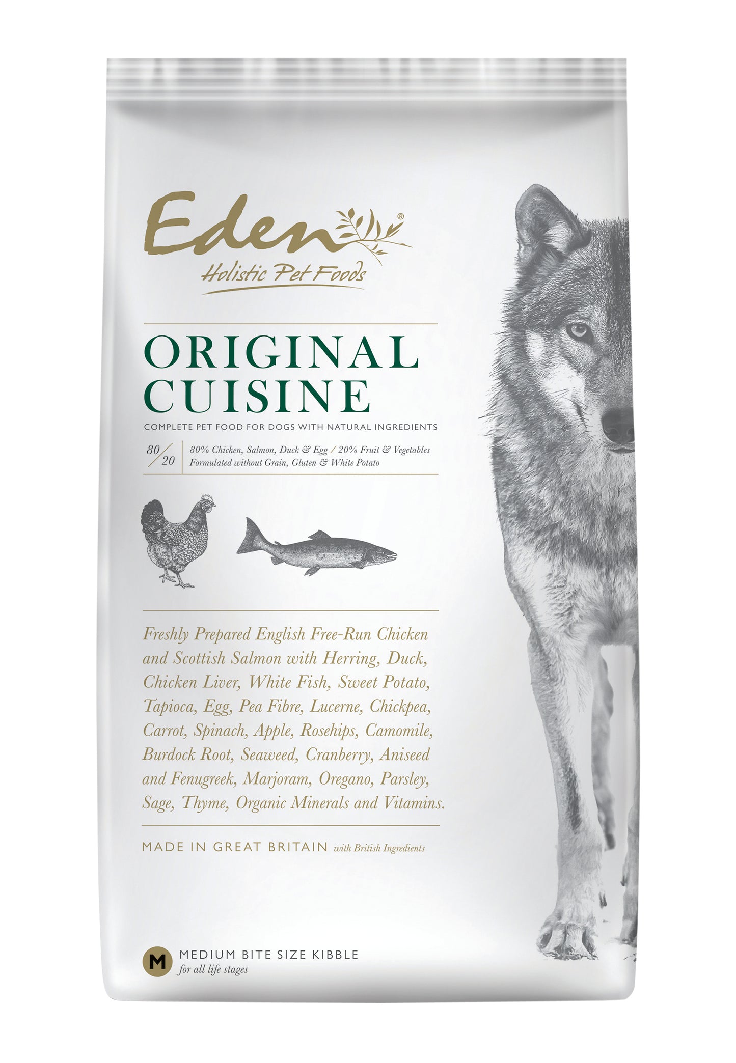 Eden Original Cuisine Dog Food Eden Dog Food Kingston upon Thames 80/20