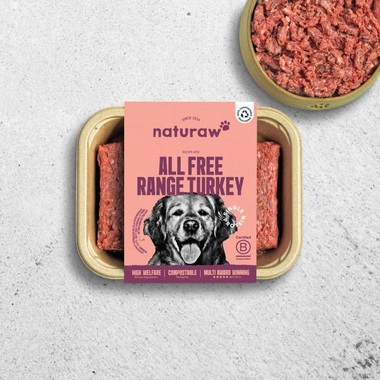 Naturaw Raw Dog Food - All Turkey