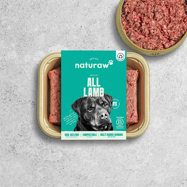 Naturaw Raw Dog Food - All Lamb