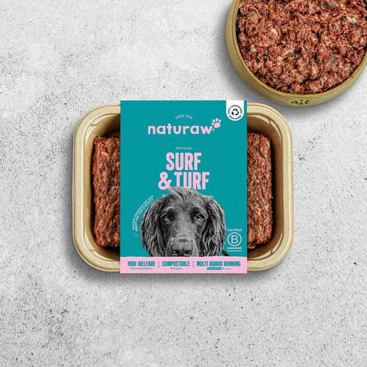 Naturaw Raw Dog Food Surf and Turf 500g