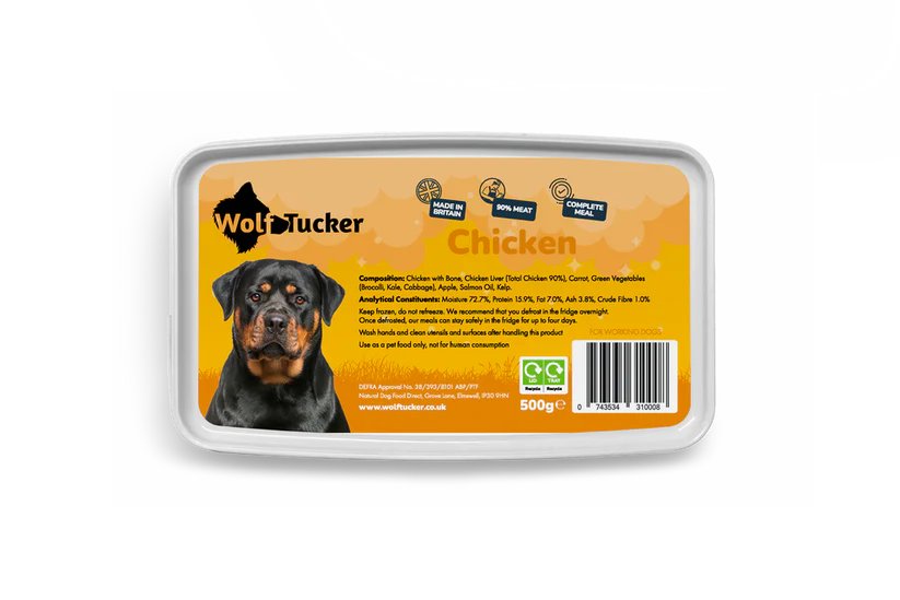 Wolf Tucker Chicken Meal 500g