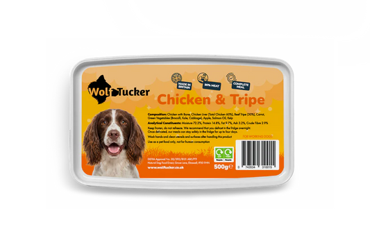 Wolf Tucker Chicken & Tripe 500g