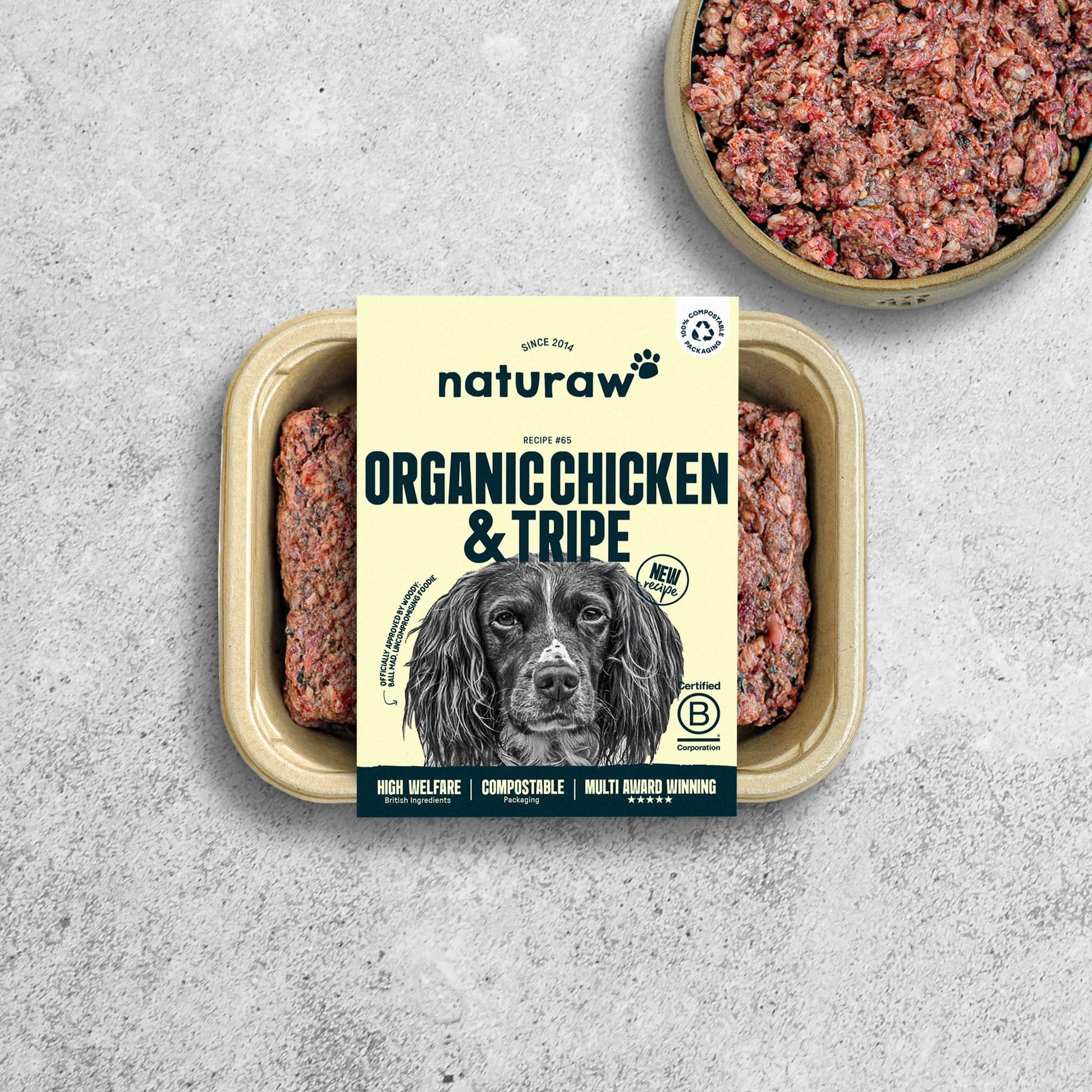 Naturaw Original: Organic Chicken & Beef Tripe