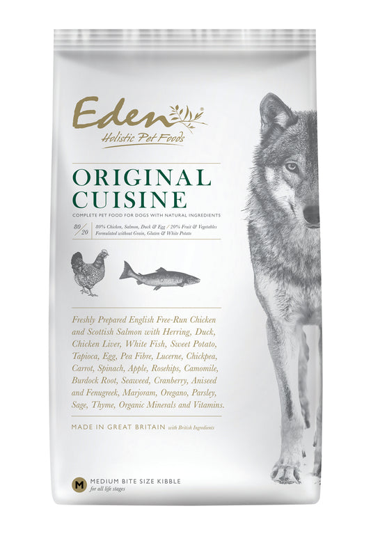Eden Original Cuisine Dog Food Eden Dog Food Kingston upon Thames 80/20